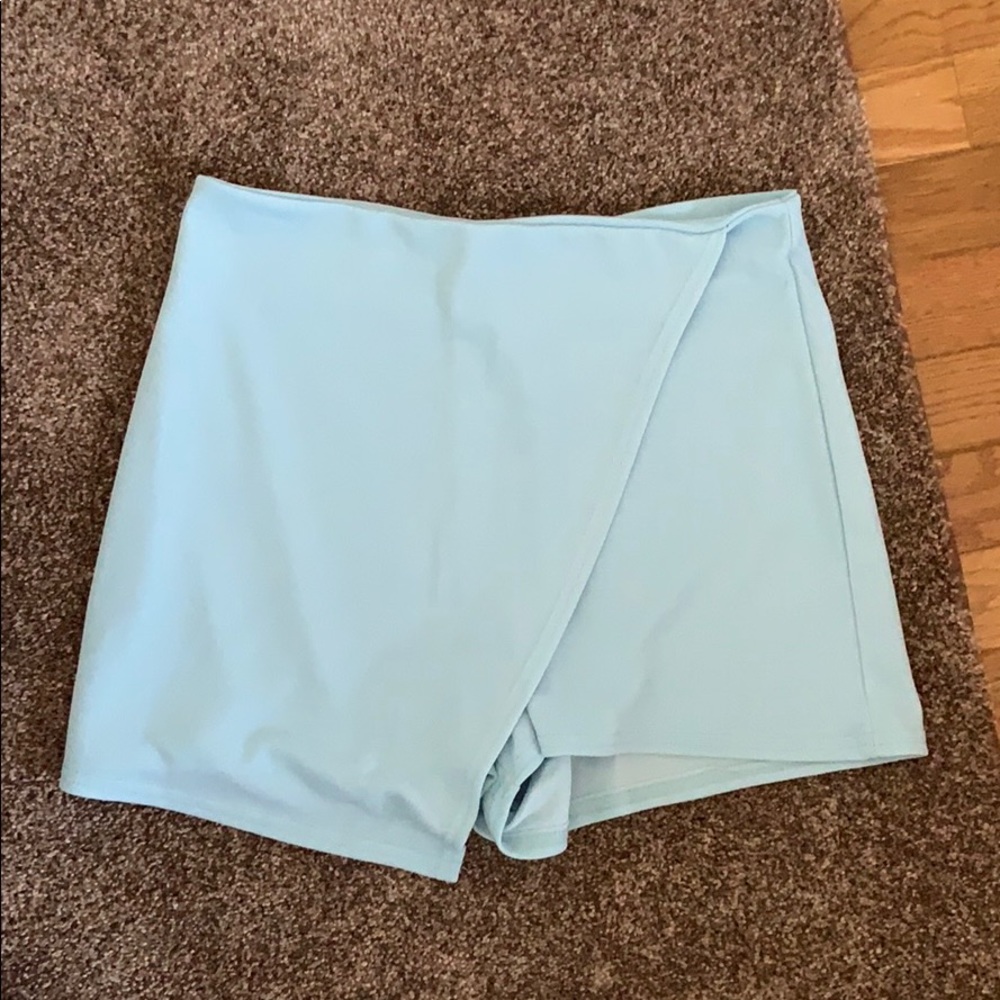 Light blue shorts